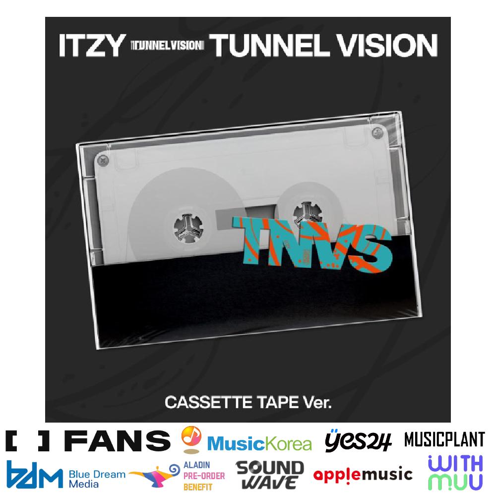 

Предзаказ itzy TUNNEL VISION Альбом Кассетная лента версия. И МАГАЗИН ПОБ BDM POB