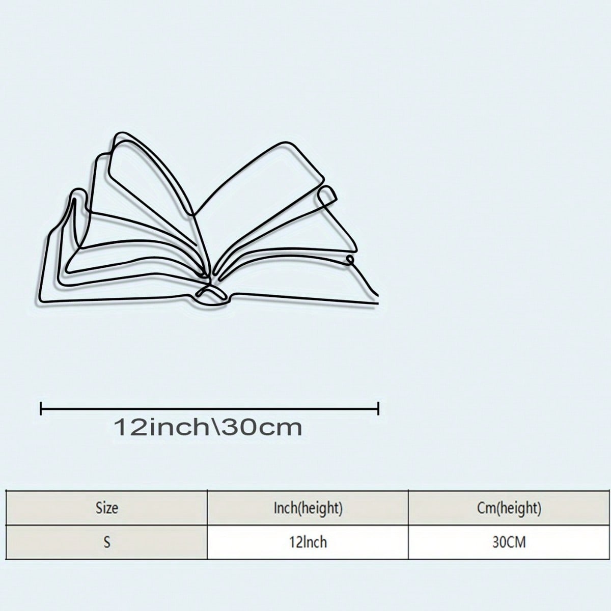 Vintage Library Metal Wall Art Powder Coated Book Mural Gift for Book Lovers Home Decor разноцветный