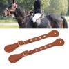 1 Pair Spur Straps   Rhinestone Decorated Synthetic Lther   Vintage Spur Boot Straps for Boots Equipment