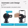 Suction cup stand, car mobile phone stand, 360-degree universal smart phone clip stand, GPS installation support for iPhone