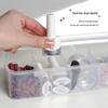 Large-Capacity Dustproof Nail Art Storage Box with Buckle and Clear Lid