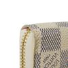 Used 12564 Portefeiulle Clemence N60109 7940 LV logo trompe l'oeil Damier As summer trunk Rose Ballerine Ladies from