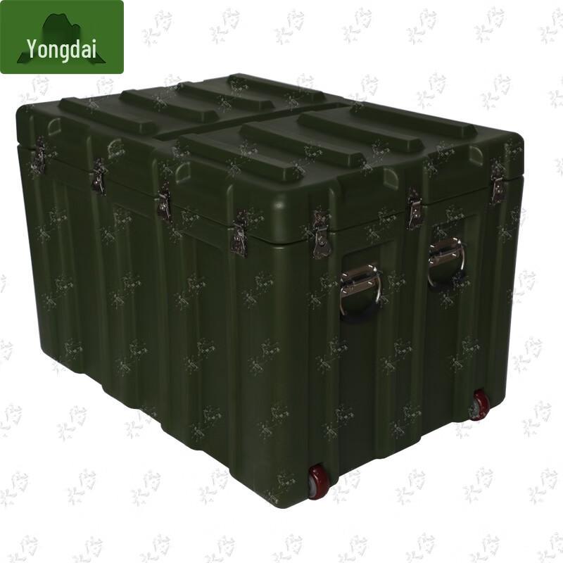 Rotomolded Equipment Storage Box with Wheels