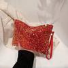 New Shiny Sequins Cosmetic Bag Large Capacity Multifunctional Makeup Bag with Zipper with Handle Storage Bag Women