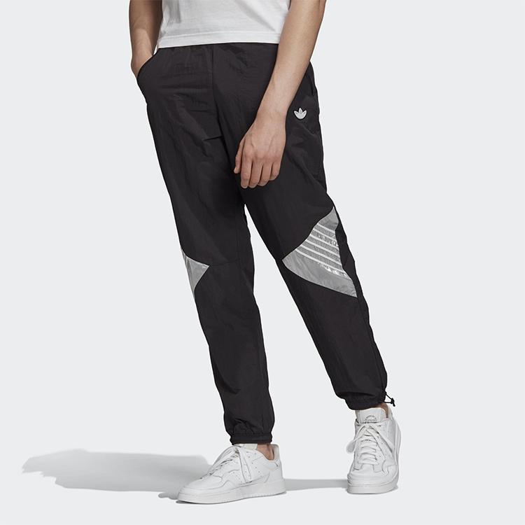 Adidas Originals Tolima-02 Reflective Badge Casual Training Track Pants Men Bottoms Black GD5804