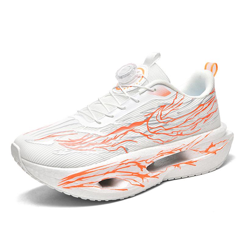 Běžecké boty Racing 9Pro Double Mesh Carbon Plate 2025 pro střední/velké děti a teenagery - Podzimní/zimní sportovní tenisky s tlumením nárazů pro chlapce.