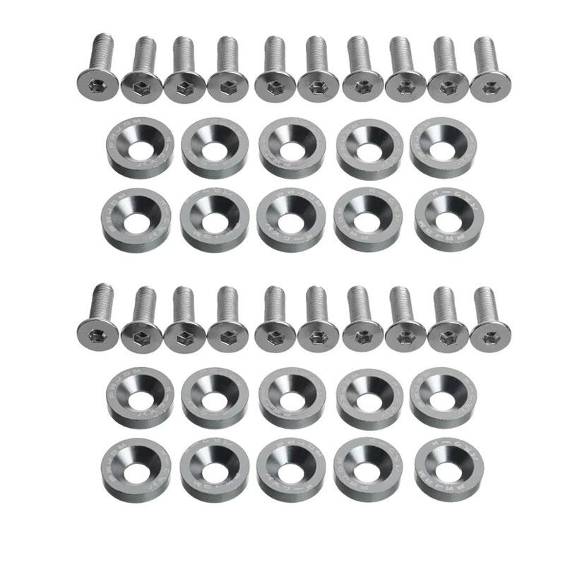1/2set Scooter Fasteners Screws Handle Bar Screw Washers For Dualtron 1 2 3 Thunder Eagel Ultra Zero 9 Parts Car Screws