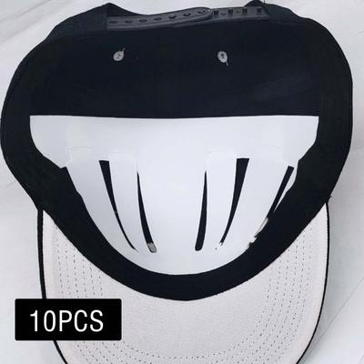 10Pcs Baseball Caps Inserts Durable Hat Support Golf Hat Liners for Summer Sports Cap Women Men Traveling Sun Cap