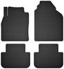 Rubber Car Mats, Set of 4, Universal For: Land Rover Freelander II SUV (2006-2014)