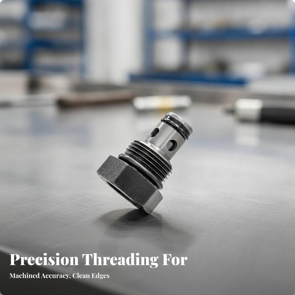 Carbon Steel Hydraulic Lift Regulator | Threaded Body Design, Relief