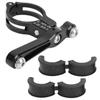 GUB Aluminium Alloy Bicycle Water Bottle Cage Conversion Holder Bike Kettle Rack Adapterblack