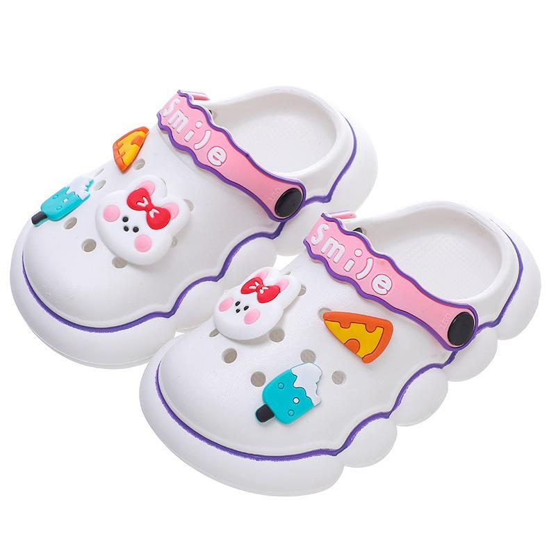 eva Children's Clogs Summer Girls Indoor Non-Slip Boys Big Kids Baby Sandals Outdoor Beach Sandals