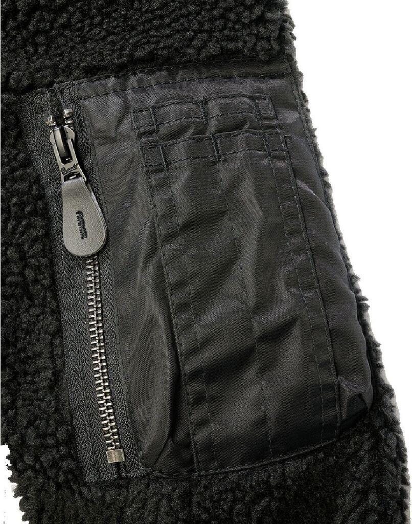 Демисезонная куртка Brandit MA1 Sherpa Jacket 1-St schwarz