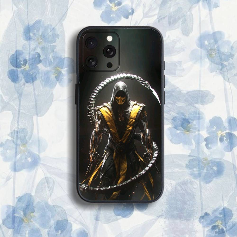 Mortal K-Kombat Game  Phone Case For iPhone 17,16,15,14,13,12,Pro,Max,Plus,E,SE4,Air,Mini Black Soft Box