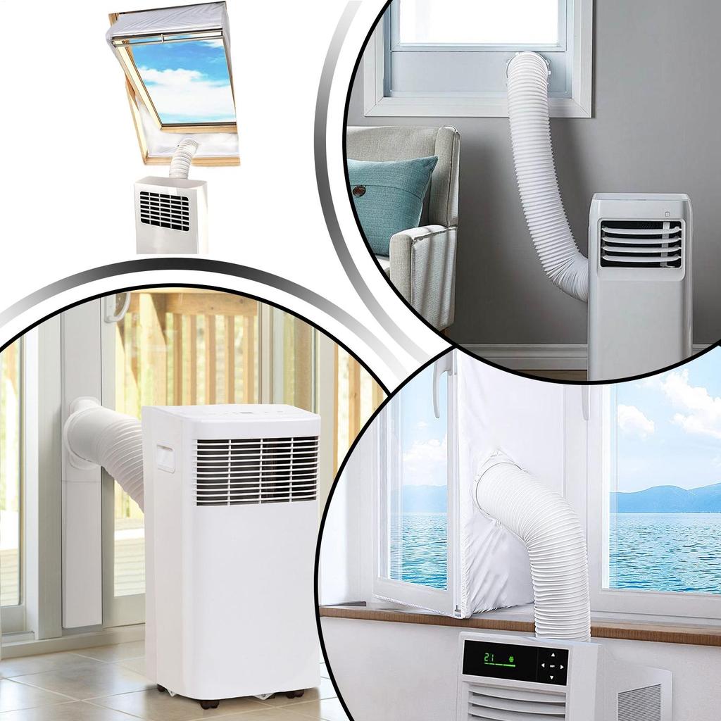 Portable Air Conditioner Window Kit Portable AC Exhaust Duct Accessories Mobile Air Conditioning Vent Cloth For Home Apartment