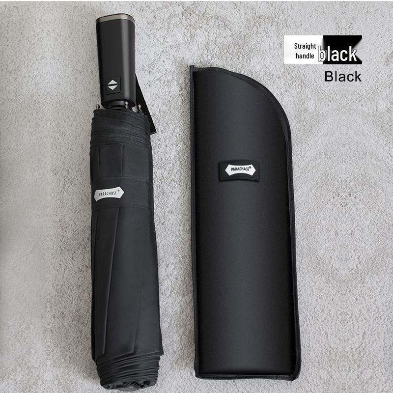 

PARACHASE Ветрозащитный 135см Автоматический Большой Зонт для Мужчин и Женщин 135cm чёрный