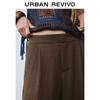 UR Women's Pleated Elastic Waist Wide Leg Pants