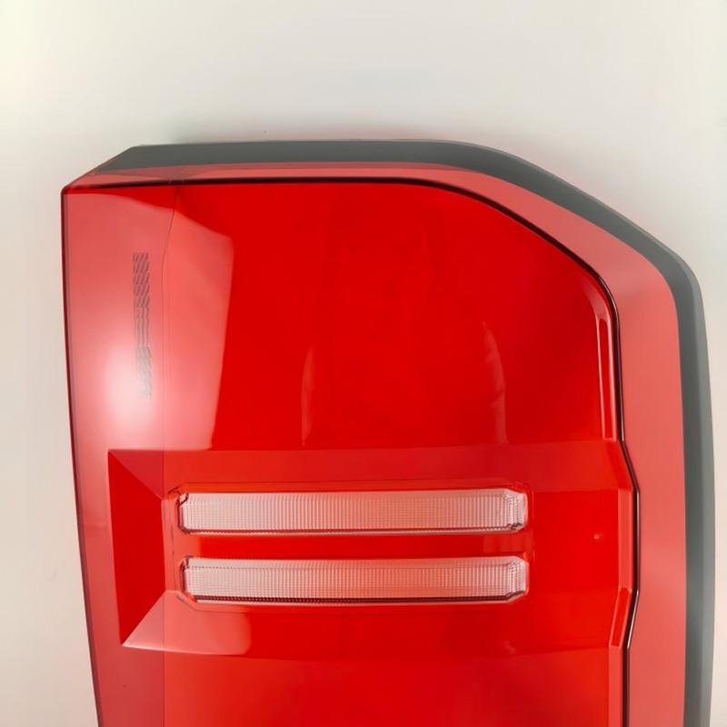 For Toyota Prado 2024 2025 Car Accessories Tail Lamp Cover Taillight Shell Rear Brake Lights Mask Plexiglass