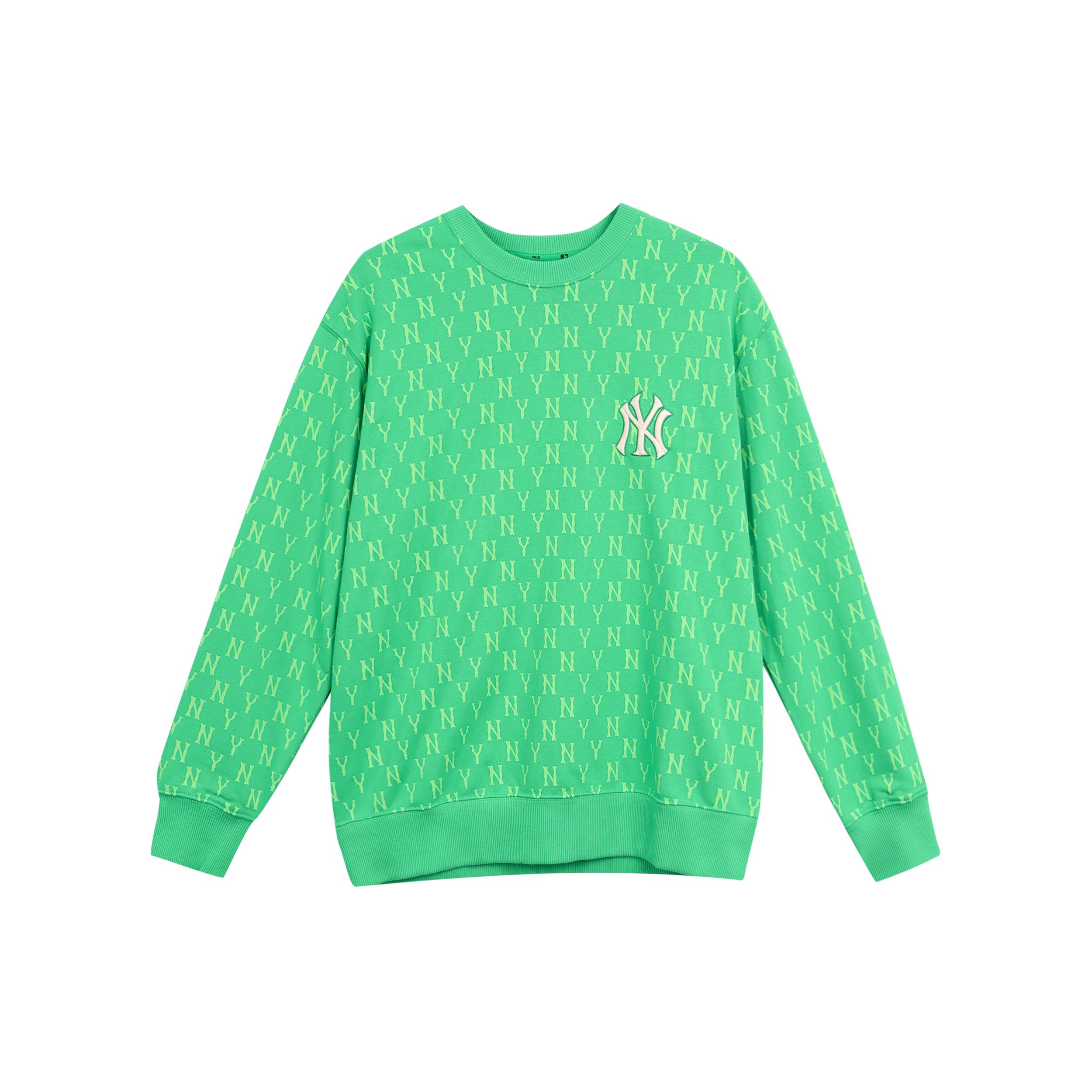 

New MLB New York Yankees Sweatshirts Unisex Green 3AMTM0224-50GNS L