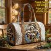 3D Independent Station Bus Series Women's Travel Yoga Handbag with Fashion Print