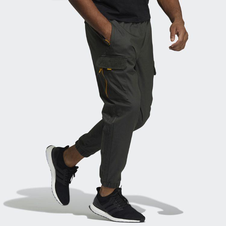 adidas Knitted Sweatpants Men's Moderate Cuffed Pants HD0354