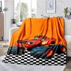 Truck Theme Printed Blanket - Perfect for Couch, Bed, Travel & Outdoor Use | Machine Washable, Cozy & Durable.