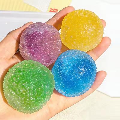 Sensorischer Stressabbau Wiederverwendbarer Slushie-Quetschball Mit Knisterndem Geräusch Kreative Formbare Fidget-Knete