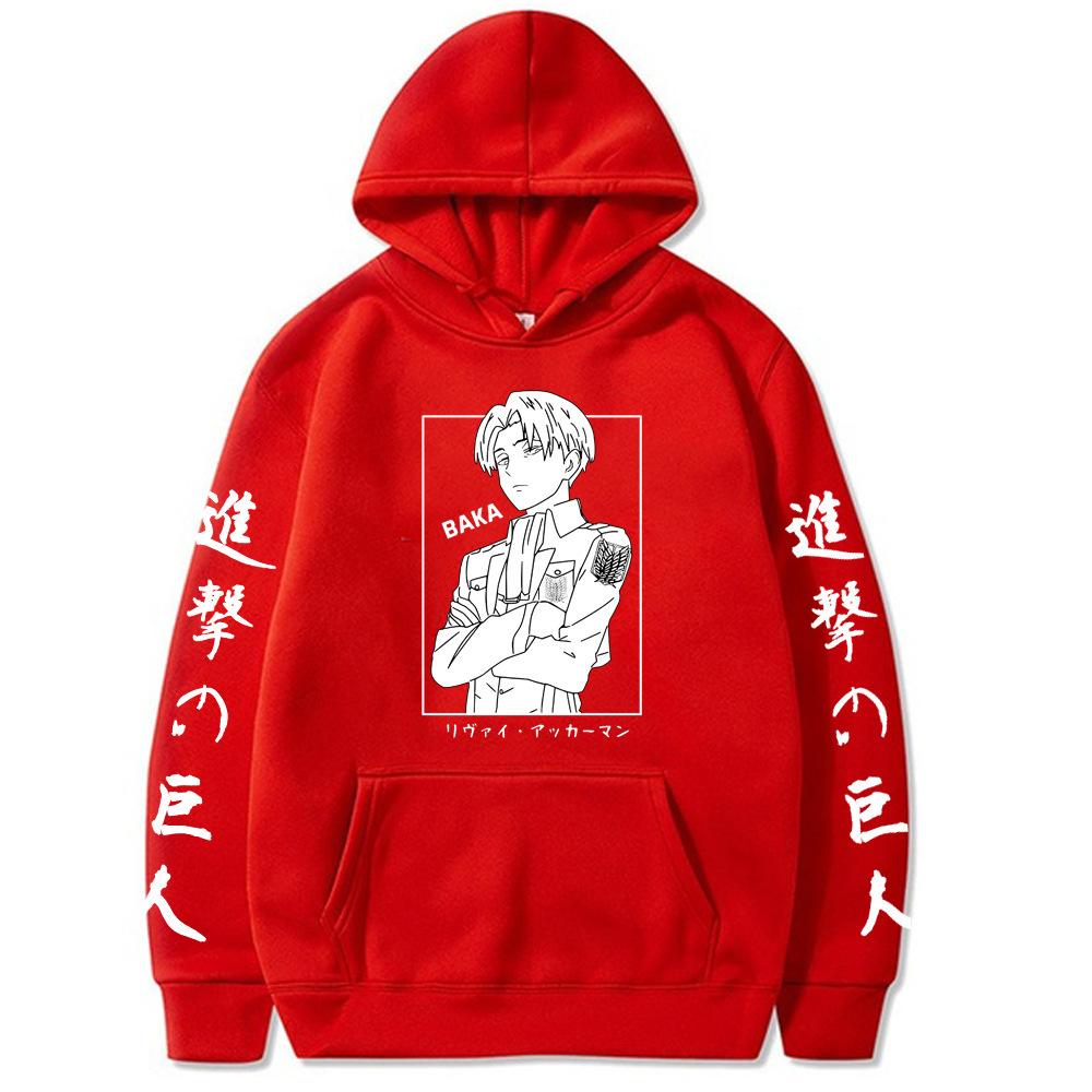 Attack on Titan Hoodies Women Long Sleeve Hooded Sweatshirts Unisex Cool Casual Streetwear Y2K Street Fashion Clothing