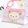Cartoon Print PVC Coin & Card Holder - Multiple Patterns, Student Small Item Storage Bag