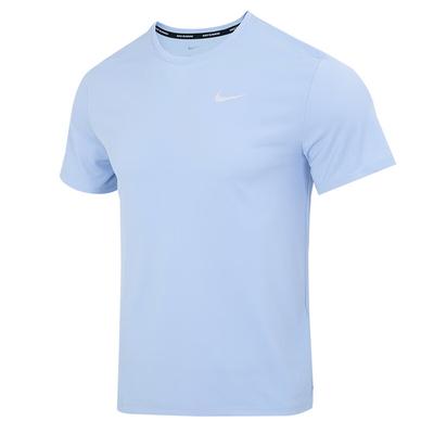 Logo Short Sleeve T-Shirt Men Tops Cobalt-Blue DV9316-479