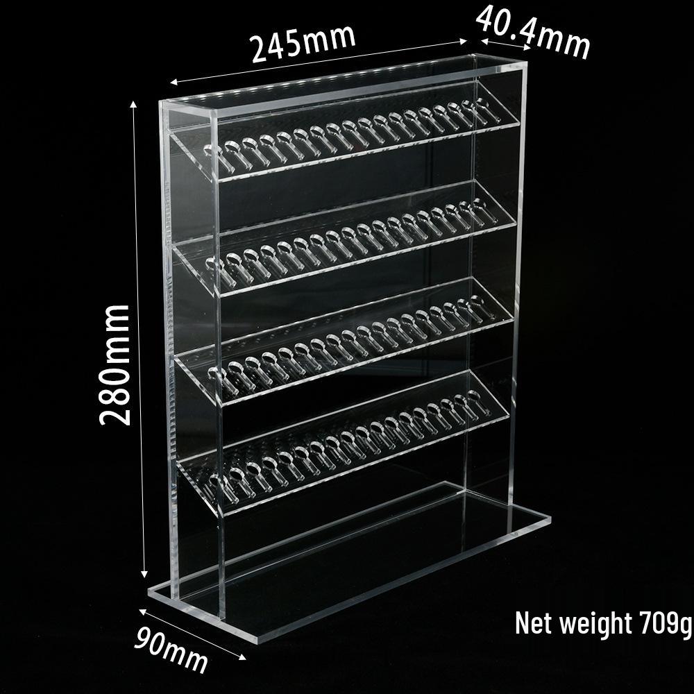 72-Hole 4-Layer Clear Acrylic Display Board for Body Jewelry by Leid Zhu