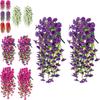 Artificial Ipomoea Nil L Roth Flower Wall Hanging With Plastic And Silk Materials For Garden And Event Decor
