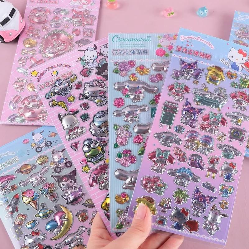 

Animation 3D Animation Design Adorable KT Laser Decals Diy Journal Kuromi Decals Children s Decals Plaything Presents (As shown-12496)-1600*900*700MM