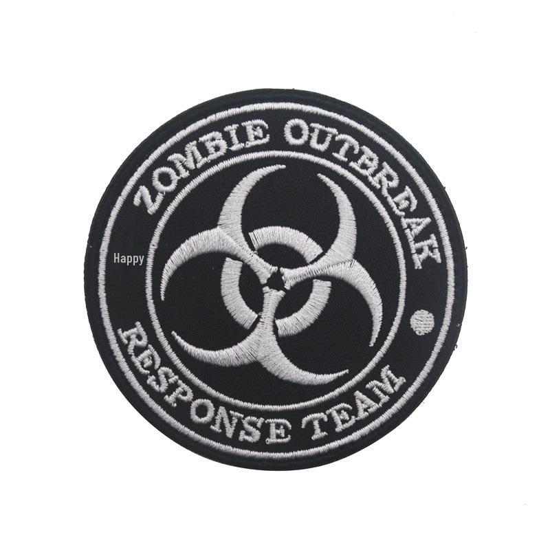 USS Zombie Response Team Armband Patch - Resident Evil Stickerei Klettverschluss