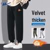 Men's Fleece-Lined Jogger Sports Pants