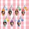BTS Keychain, Bangtan Boys Key Tag with Photo & Signature Charm, Kpop ARMY Fans Bag Accessory(Jin RM Suga Jimin V J-Hope Jungkook)