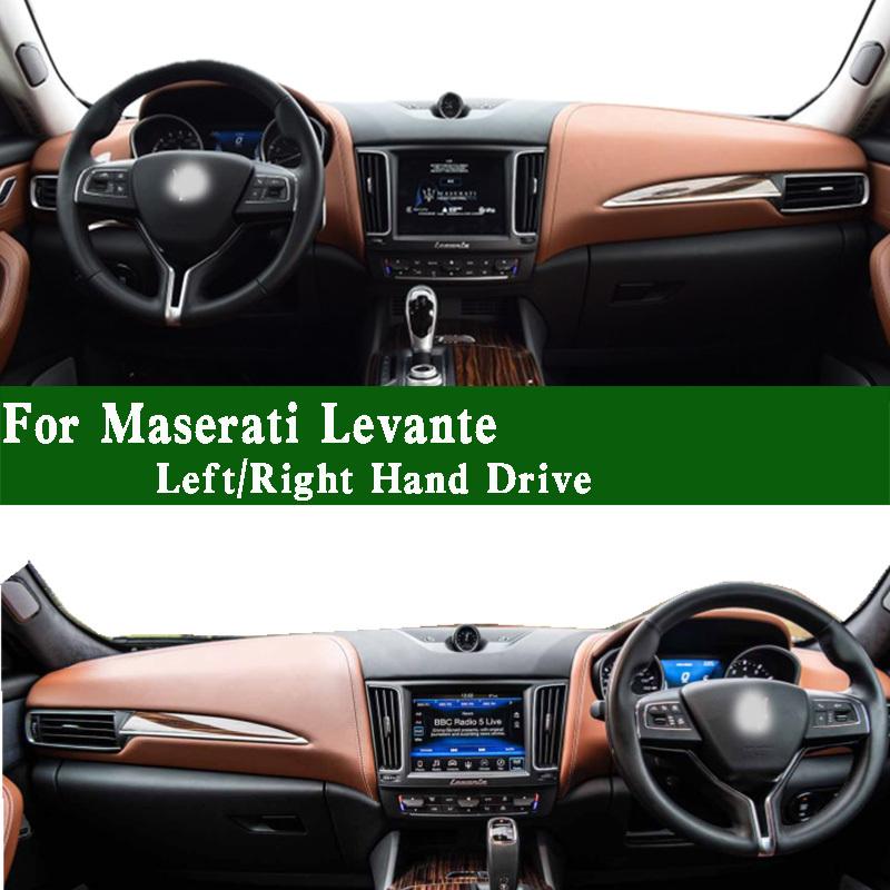For Maserati Levante Esteso V8 SQ4 M161 Dashmat Dashboard Cover Trument Panel Sunscreen Ulation Protective Anti-Dirt Pad
