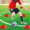 Inflatable Agility Ball With Weighted Base Cone Set Indoor Outdoor Soccer Training Kids 7-14 Years