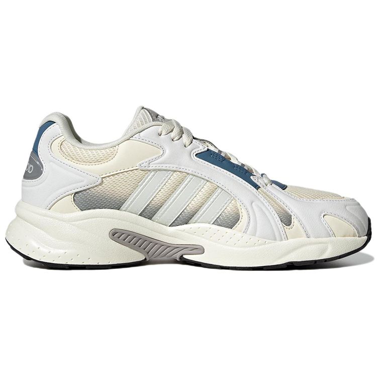 Adidas Neo Crazychaos Shadow 2.0 Fabric Leather Mesh Synthetic Sports Durable Low-Top Lifestyle Shoes Unisex Sneakers Off-White HP7482
