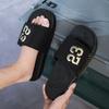 Men Summer Slippers Outdoor Casual Beach Slippers Trend of Personalized Flip-flop Sandals Flip Flops Non-slip Shoes Hip-hop