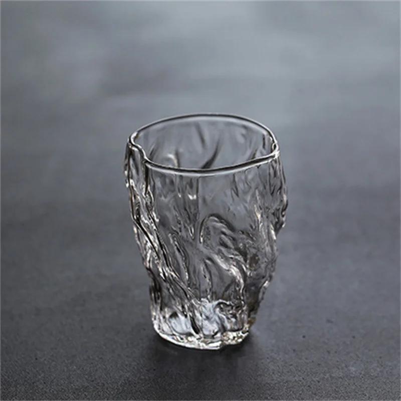Japoński Styl Ręcznie Robiony Kieliszek do Whiskey Spirit Skręcany Składany Kieliszek Koktajlowy Piwny Sokowy Lodowy Kieliszek do Picia