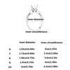 Fashionable Rotatable Ring Elegant Stress Relief Rotating Ring for Women Men Titaniums Steel Geometric Finger Ring F3MD