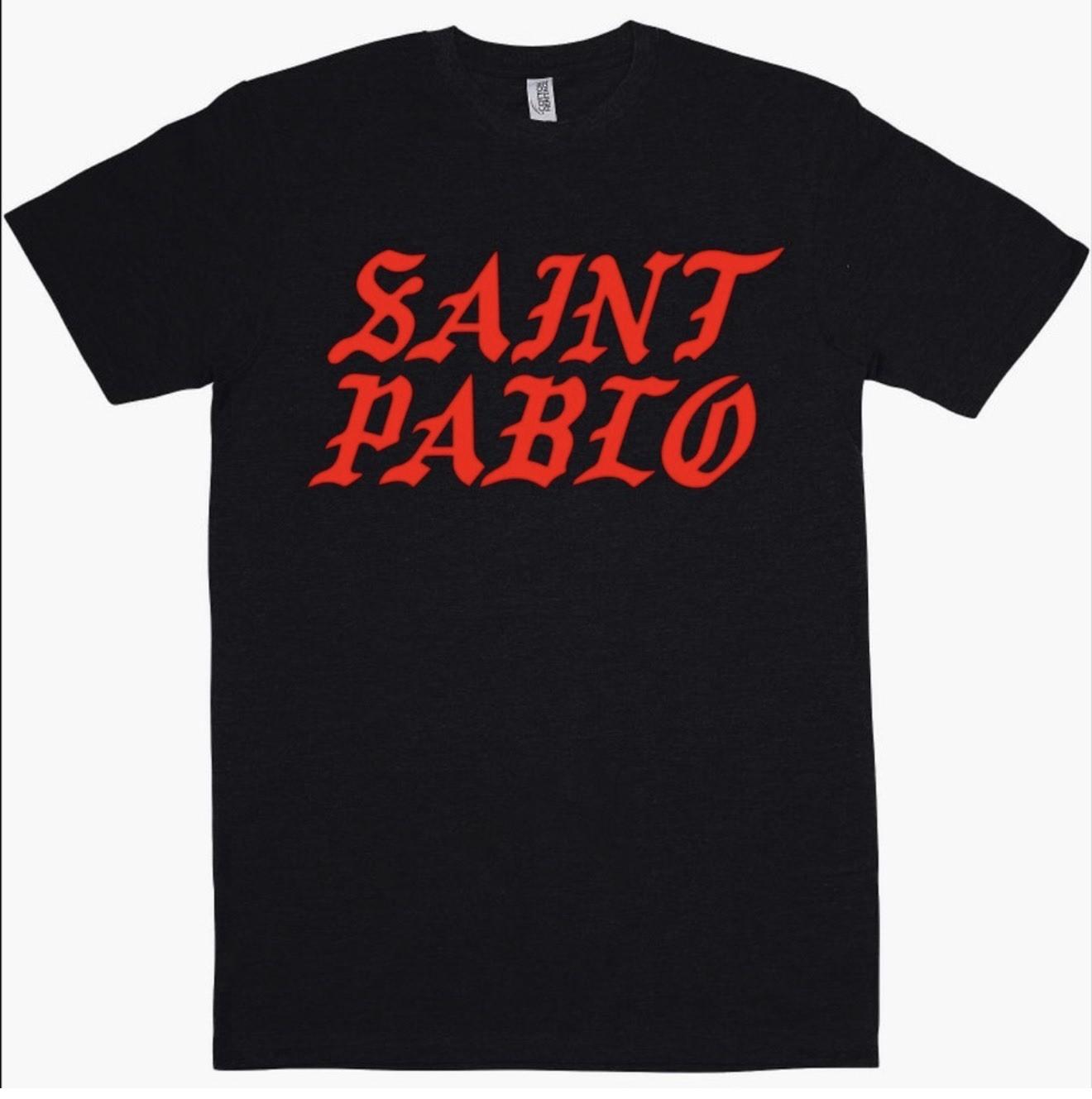 Kanye West Saint Pablo General Admission T Shirt New 2026 I Feel Like Pablo S разноцветный