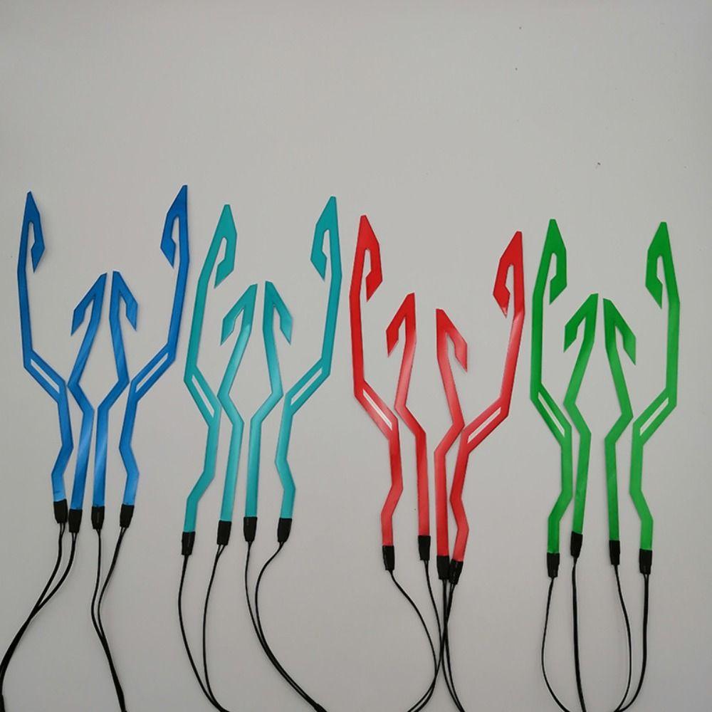 Vodotěsný helmový pásek EL Samolepka LED Studené světlo Výstražná světla Motocykl Kolo