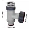 4PCS Replacement Plunger Valve 25010 Pool Plunger Valve Assembly For Above Ground Pools 28633EG 28635EG Iltration Systems