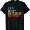 Bruh It's My First Day Of Second Grade Back To School Gift Unisex T-Shirt