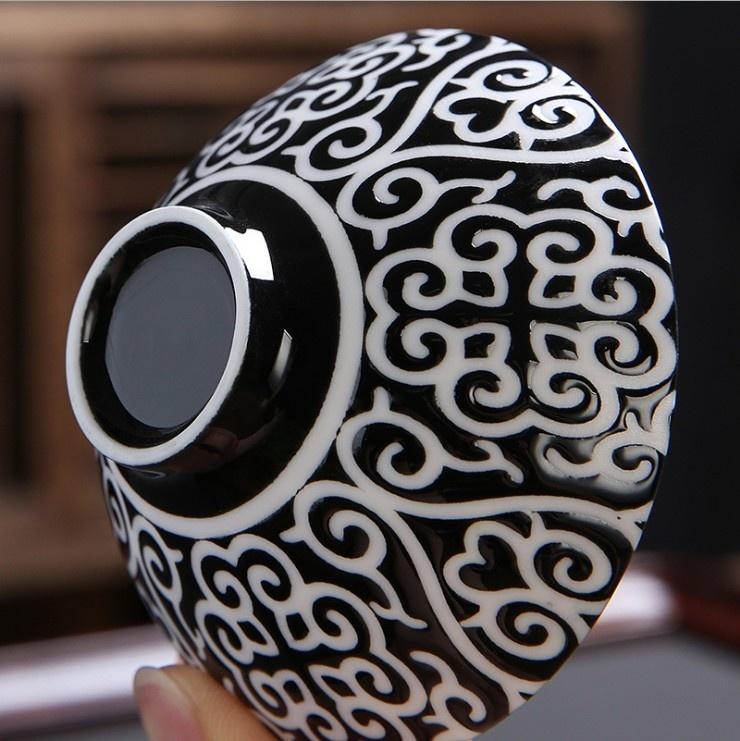 Handvergoldete 999er Sterlingsilber-Teetasse Keramik-Teetasse mit eingelegter Silber-Teelampe Kung-Fu-Teetasse Vergoldetes Silber Meistertasse