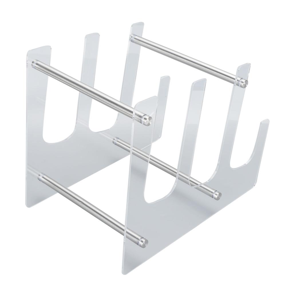 Keyboard Display Stand 3 Tier Acrylic Desk Keyboard Storage Holder for Mechanical Gaming Keyboard