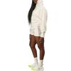 adidas Originals X Ivy Park Einfarbiger Cropped Pullover Langarm Kapuzenpullover Damen Hoodies Weiß HY2649