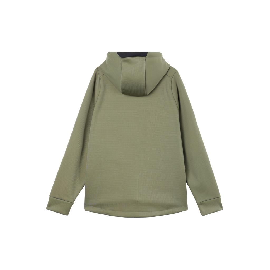 Nike Solid Color Hooded Zipper Casual Long Sleeve Sweatshirt Men Sweatshirt Green FN3057-222